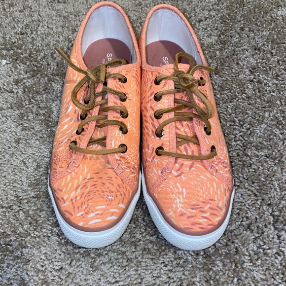 Coral Sperry shoes - Picture 4 of 6